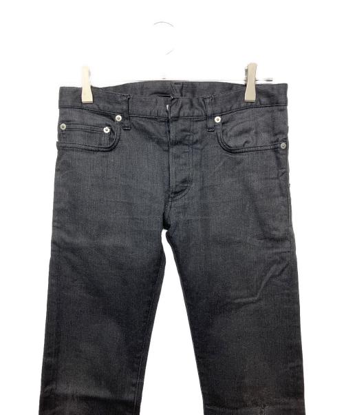 DIOR HOMME（ディオール オム）DIOR HOMME (ディオール オム) 07SS DOVA　デニムパンツ ブラック サイズ:28の古着・服飾アイテム