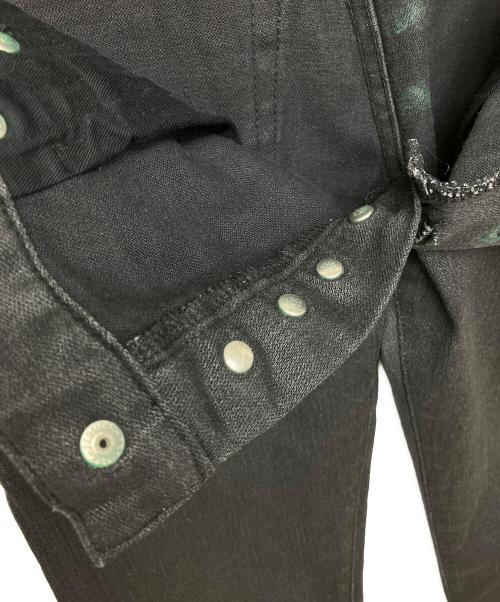 DIOR HOMME（ディオール オム）DIOR HOMME (ディオール オム) 07SS DOVA　デニムパンツ ブラック サイズ:28の古着・服飾アイテム
