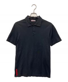 中古・古着通販】PRADA (プラダ) ラバーロゴポロシャツ SJJ887 半袖