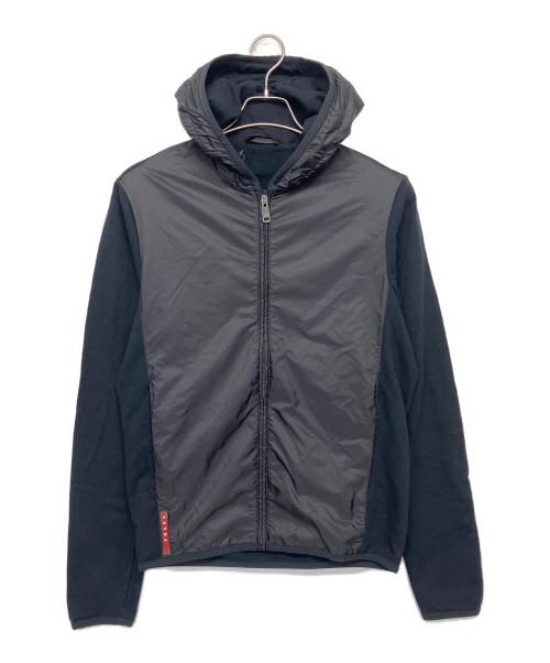 PRADA（プラダ）PRADA (プラダ) SJC341 R141 Q86　ジップアップジャケット ブラック サイズ:Sの古着・服飾アイテム