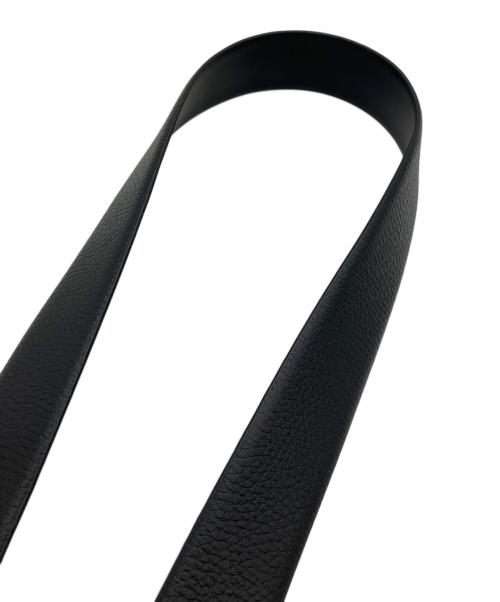 DIESEL（ディーゼル）DIESEL (ディーゼル) Reversible leather belt ブラック サイズ:90cmの古着・服飾アイテム