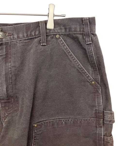 CarHartt（カーハート）CarHartt (カーハート) ダブルニーペインターパンツ ブラウン サイズ:91cm (W36)の古着・服飾アイテム