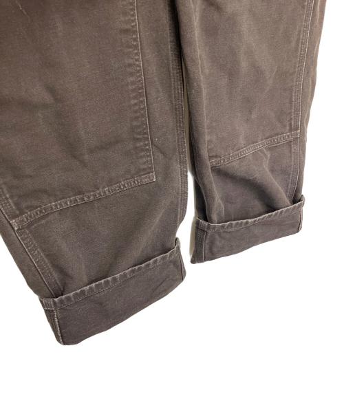 CarHartt（カーハート）CarHartt (カーハート) ダブルニーペインターパンツ ブラウン サイズ:91cm (W36)の古着・服飾アイテム