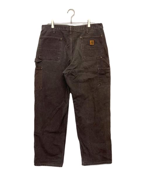 CarHartt（カーハート）CarHartt (カーハート) ダブルニーペインターパンツ ブラウン サイズ:91cm (W36)の古着・服飾アイテム