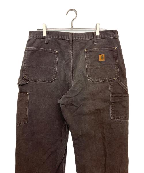 CarHartt（カーハート）CarHartt (カーハート) ダブルニーペインターパンツ ブラウン サイズ:91cm (W36)の古着・服飾アイテム