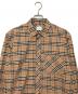 BURBERRY (バーバリー) スモールスケールチェックシャツ ベージュ サイズ:L：35000円