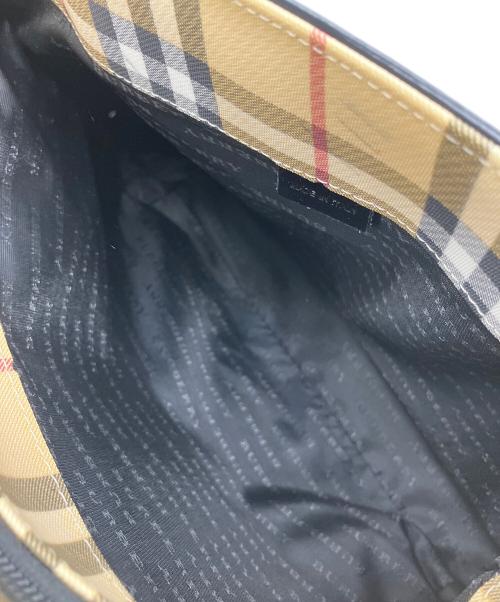 BURBERRY LONDON（バーバリーロンドン）BURBERRY LONDON (バーバリーロンドン) ノバチェック　ハンドバッグ ベージュの古着・服飾アイテム