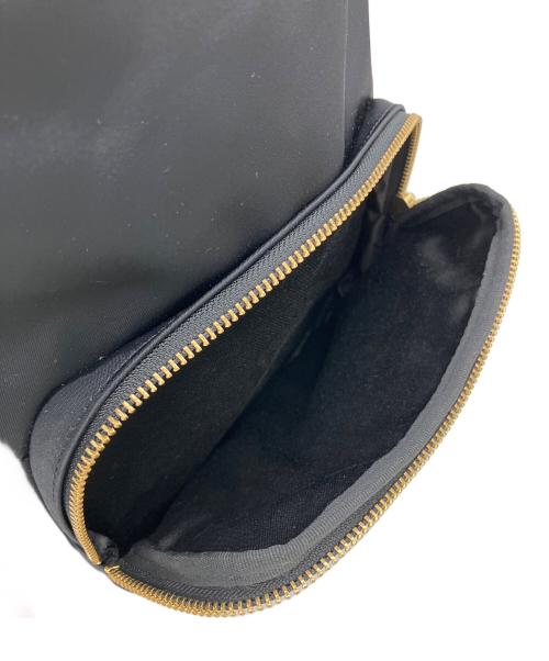 BLUE LABEL CRESTBRIDGE（ブルーレーベルクレストブリッジ）BLUE LABEL CRESTBRIDGE (ブルーレーベルクレストブリッジ) パーシャルクレストブリッジチェックナイロンバックパック ブラックの古着・服飾アイテム