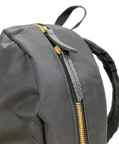 BLUE LABEL CRESTBRIDGE（ブルーレーベルクレストブリッジ）BLUE LABEL CRESTBRIDGE (ブルーレーベルクレストブリッジ) パーシャルクレストブリッジチェックナイロンバックパック ブラックの古着・服飾アイテム