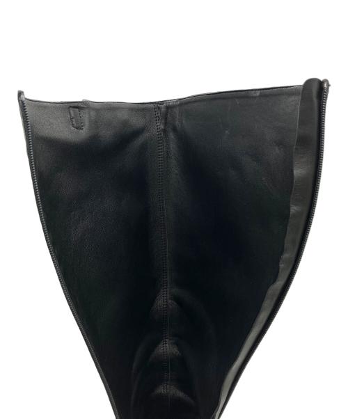 PRADA（プラダ）PRADA (プラダ) バックルロングブーツ ブラック サイズ:22cmの古着・服飾アイテム