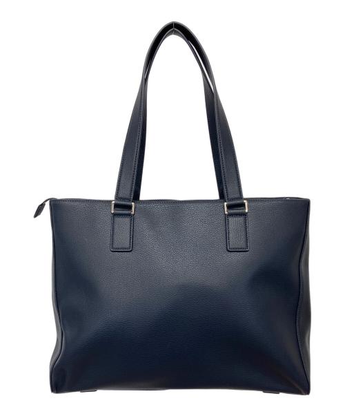 PAUL SMITH（ポールスミス）PAUL SMITH (ポールスミス) クロスオーバーストライプ トートバッグ ネイビーの古着・服飾アイテム