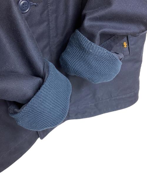 ALPHA（アルファ）ALPHA (アルファ) TA1395-167 デッキジャケット ネイビー サイズ:Mの古着・服飾アイテム