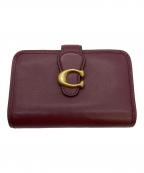 COACHコーチ）の古着「タビー ミディアム ウォレット 2つ折り財布」｜ブラウン