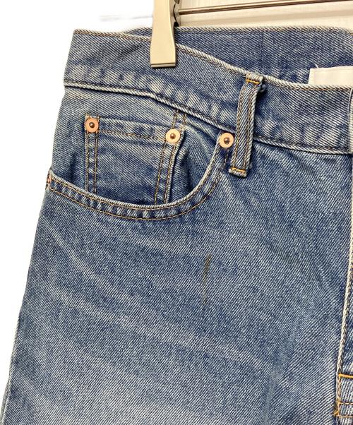 doublet（ダブレット）doublet (ダブレット) RECYCLE DENIM LOW-RISE DENIM PANTS インディゴ サイズ:Sの古着・服飾アイテム