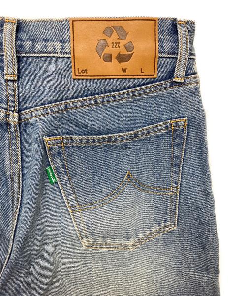 doublet（ダブレット）doublet (ダブレット) RECYCLE DENIM LOW-RISE DENIM PANTS インディゴ サイズ:Sの古着・服飾アイテム