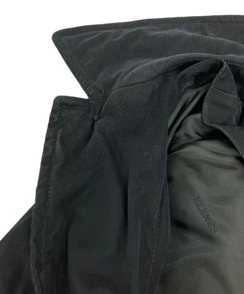 HERMES（エルメス）HERMES (エルメス) キルティングジャケット ブラック サイズ:48の古着・服飾アイテム