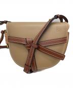 LOEWEロエベ）の古着「ゲートバッグ スモール　ショルダーバッグ」｜ブラウン×ピンク