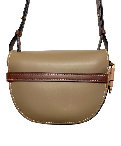LOEWE（ロエベ）LOEWE (ロエベ) ゲートバッグ スモール　ショルダーバッグ ブラウン×ピンクの古着・服飾アイテム