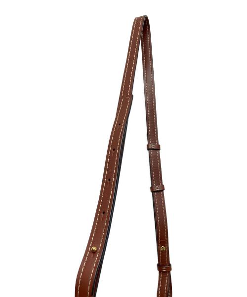 LOEWE（ロエベ）LOEWE (ロエベ) ゲートバッグ スモール　ショルダーバッグ ブラウン×ピンクの古着・服飾アイテム