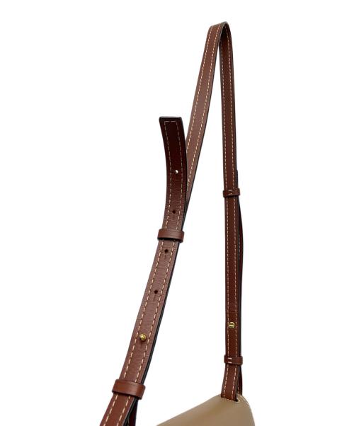 LOEWE（ロエベ）LOEWE (ロエベ) ゲートバッグ スモール　ショルダーバッグ ブラウン×ピンクの古着・服飾アイテム