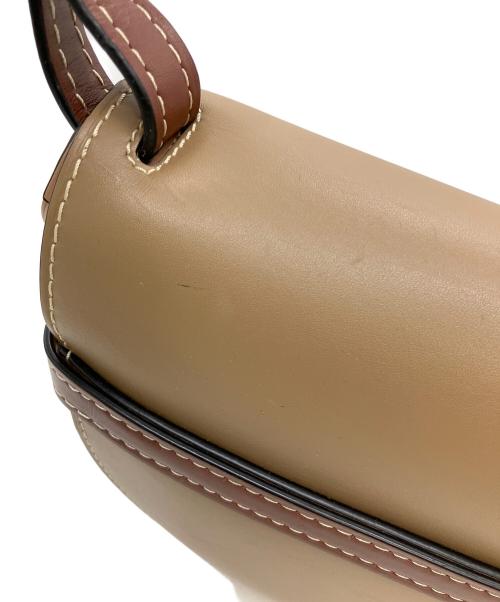 LOEWE（ロエベ）LOEWE (ロエベ) ゲートバッグ スモール　ショルダーバッグ ブラウン×ピンクの古着・服飾アイテム