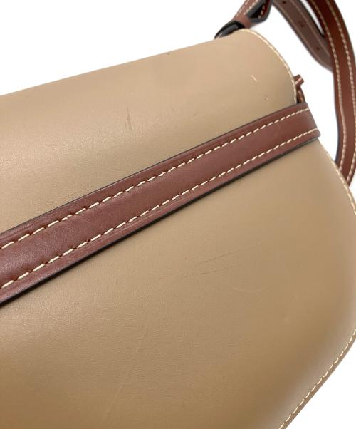 LOEWE（ロエベ）LOEWE (ロエベ) ゲートバッグ スモール　ショルダーバッグ ブラウン×ピンクの古着・服飾アイテム