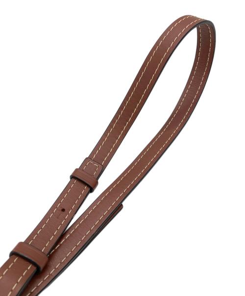 LOEWE（ロエベ）LOEWE (ロエベ) ゲートバッグ スモール　ショルダーバッグ ブラウン×ピンクの古着・服飾アイテム
