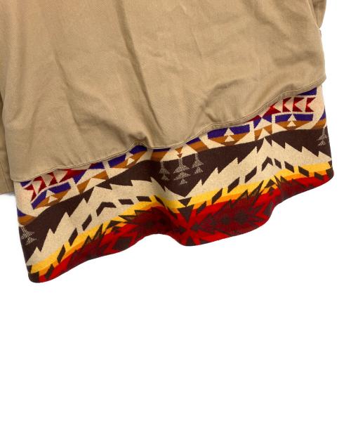 PENDLETON（ペンドルトン）PENDLETON (ペンドルトン) Aラインコート ブラウン サイズ:Sの古着・服飾アイテム