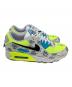 中古・古着 NIKE (ナイキ) DA1342-107 スニーカー ブルー×グリーン×ホワイト サイズ:26.5cm：10000円