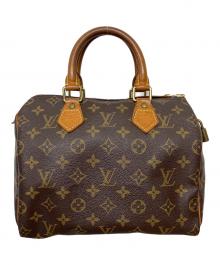 LOUIS VUITTON（ルイ ヴィトン）の古着「モノグラム スピーディ25 ハンドバッグ」｜ブラウン