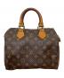LOUIS VUITTON（ルイ ヴィトン）の古着「モノグラム スピーディ25 ハンドバッグ」｜ブラウン