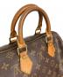 中古・古着 LOUIS VUITTON (ルイ ヴィトン) モノグラム スピーディ25 ハンドバッグ ブラウン：80000円