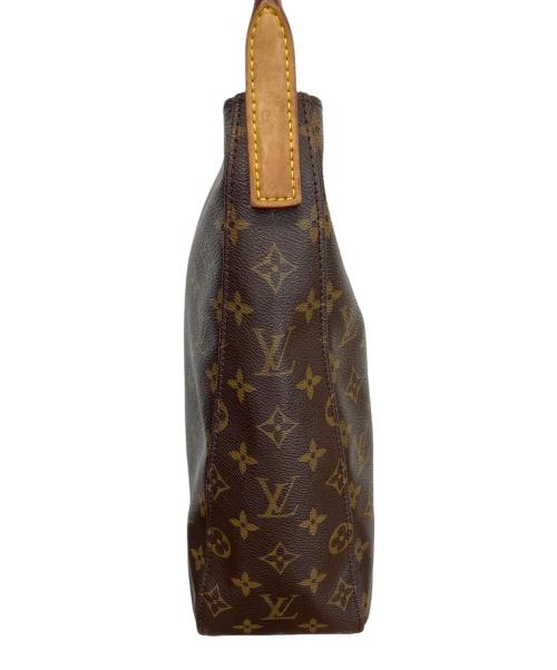LOUIS VUITTON（ルイ ヴィトン）LOUIS VUITTON (ルイ ヴィトン) モノグラム　ルーピングGM　ショルダーバッグ ブラウンの古着・服飾アイテム