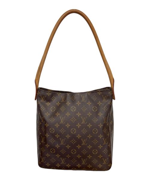 LOUIS VUITTON（ルイ ヴィトン）LOUIS VUITTON (ルイ ヴィトン) モノグラム　ルーピングGM　ショルダーバッグ ブラウンの古着・服飾アイテム