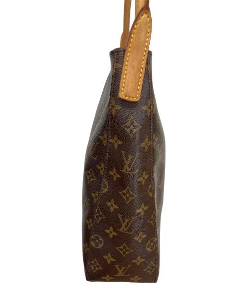 LOUIS VUITTON（ルイ ヴィトン）LOUIS VUITTON (ルイ ヴィトン) モノグラム　ルーピングGM　ショルダーバッグ ブラウンの古着・服飾アイテム