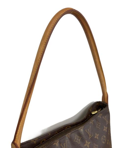 LOUIS VUITTON（ルイ ヴィトン）LOUIS VUITTON (ルイ ヴィトン) モノグラム　ルーピングGM　ショルダーバッグ ブラウンの古着・服飾アイテム