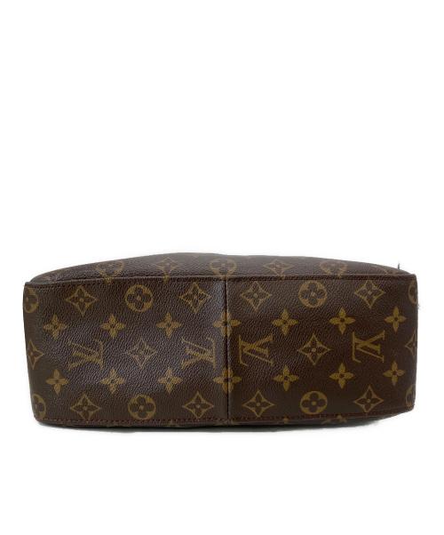 LOUIS VUITTON（ルイ ヴィトン）LOUIS VUITTON (ルイ ヴィトン) モノグラム　ルーピングGM　ショルダーバッグ ブラウンの古着・服飾アイテム