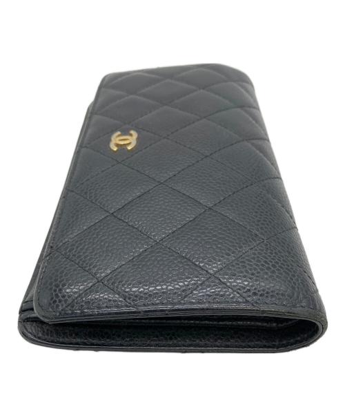 CHANEL（シャネル）CHANEL (シャネル) 長財布 ブラックの古着・服飾アイテム