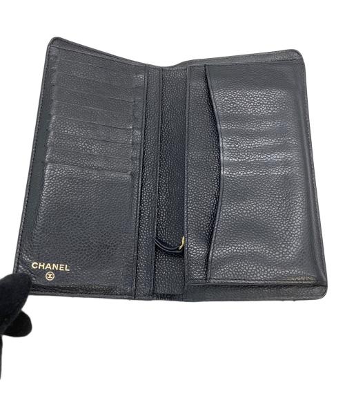 CHANEL（シャネル）CHANEL (シャネル) 長財布 ブラックの古着・服飾アイテム