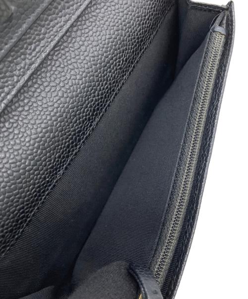 CHANEL（シャネル）CHANEL (シャネル) 長財布 ブラックの古着・服飾アイテム