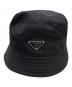 PRADA (プラダ) 2HC137　バケットハット ブラック サイズ:M：32000円