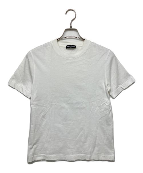 BALENCIAGA（バレンシアガ）BALENCIAGA (バレンシアガ) UP57 2017 01639 半袖カットソー ホワイト サイズ:XSの古着・服飾アイテム