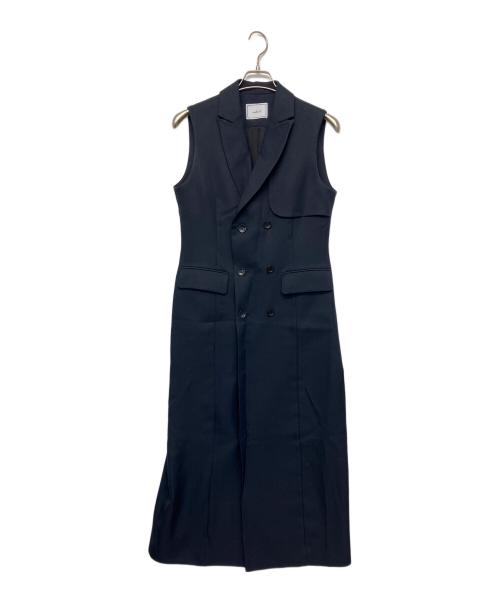 weakend（ウィークエンド）WEAKEND (ウィークエンド) 2505-WKD-FOP0021　ジレワンピース ネイビー サイズ:２の古着・服飾アイテム