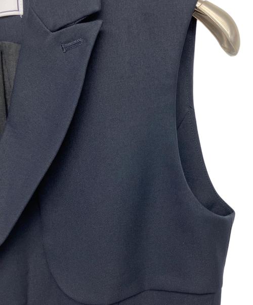 weakend（ウィークエンド）WEAKEND (ウィークエンド) 2505-WKD-FOP0021　ジレワンピース ネイビー サイズ:２の古着・服飾アイテム