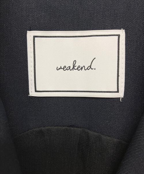 weakend（ウィークエンド）WEAKEND (ウィークエンド) 2505-WKD-FOP0021　ジレワンピース ネイビー サイズ:２の古着・服飾アイテム