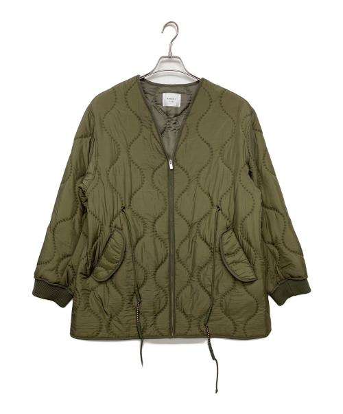 Ameri（アメリ）AMERI (アメリ) BOA VEST SET QUILTING COAT グリーン サイズ:FREEの古着・服飾アイテム