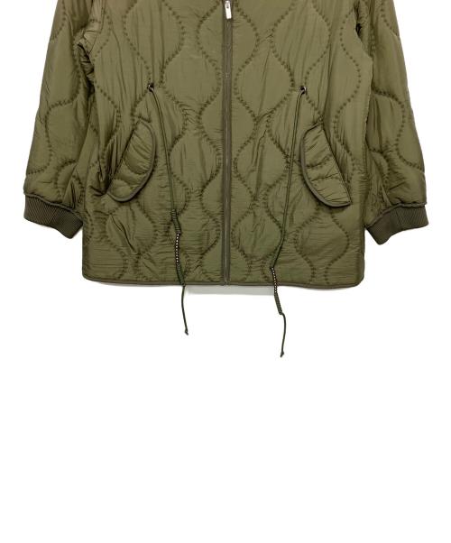 Ameri（アメリ）AMERI (アメリ) BOA VEST SET QUILTING COAT グリーン サイズ:FREEの古着・服飾アイテム