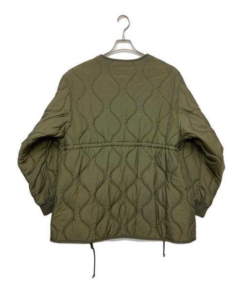 Ameri（アメリ）AMERI (アメリ) BOA VEST SET QUILTING COAT グリーン サイズ:FREEの古着・服飾アイテム
