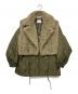 AMERI（アメリ）の古着「BOA VEST SET QUILTING COAT」｜グリーン