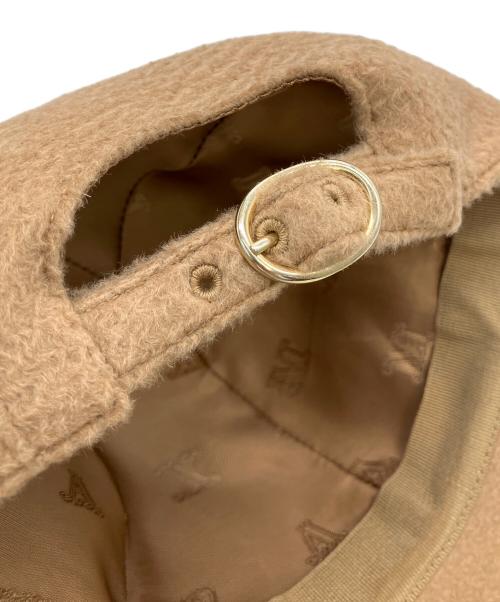 MaxMara（マックスマーラ）MaxMara (マックスマーラ) 457622236 キャップ ベージュの古着・服飾アイテム